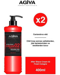Agiva Balsam Fresh Tıraş Kolanyası 2x400 ml