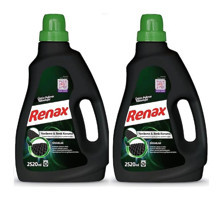 Renax Siyahlar İçin 85 Yıkama Sıvı Deterjan 2x2.52 lt