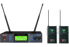 Mito WM-1002 Bb 3.5 mm Kablosuz Siyah Yaka Mikrofonu