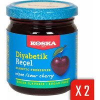 Koska Diyabetik Vişne Reçeli 2x240 gr
