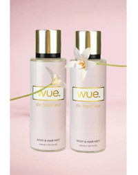 WUE. Çiçeksi - Meyvemsi - Odunsu Kadın Vücut Spreyi 2x250 ml