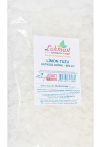 LokmanAVM Kristal Limon Tuzu Paket 500 gr