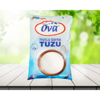 Ova İyotlu Toz Sofra Tuzu Paket 3 kg