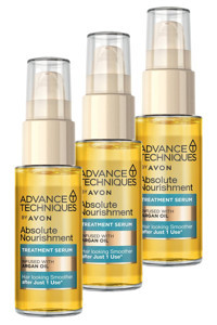 Avon Advance Techniques Besleyici-Onarıcı Unisex Saç Serumu 3x30 ml