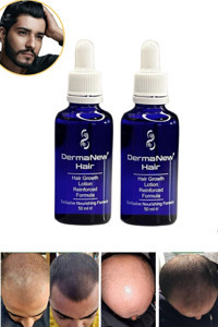 Dermanew Hair Hacim Veren-Onarıcı Unisex Saç Serumu 2x50 ml