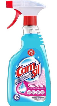Camsil Silikonlu Cam Temizleyici Sprey 6x500 ml