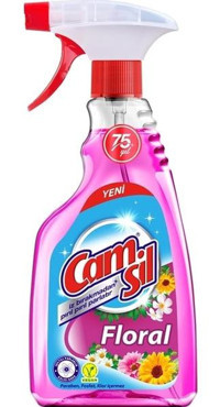 Camsil Floral Cam Temizleyici Sprey 12x500 ml