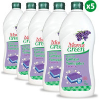Mom's Green Bitkisel Konsantre Lavanta 200 Yıkama Yumuşatıcı 5x750 ml