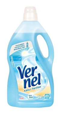 Vernel Kalıcı Parfüm Deniz Esintisi 40 Yıkama Yumuşatıcı 4 lt