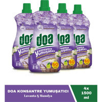 Doa Konsantre Lavanta 240 Yıkama Yumuşatıcı 4x1.5 lt