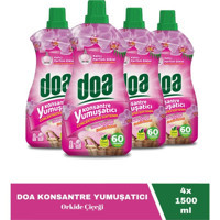 Doa Konsantre Orkide 240 Yıkama Yumuşatıcı 4x1.5 lt