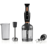 Arzum AR1074 800 ml Plastik Hazneli 4'lü Blender Seti Siyah