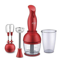 Arzum AR178 700 ml Cam Hazneli Turbolu 3'lü Büyük Blender Seti Kırmızı