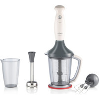 Arzum AR1107-B 1500 ml Plastik Hazneli Turbolu 4'lü Büyük Blender Seti Beyaz