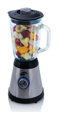 Goldmaster GM-7218 1500 ml Cam Hazneli Buz Kırıcılı Tekli Büyük Smoothie Blender Gri