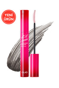 Clio Kill Lash Superproof Hacim Veren Lifting Etkili Suya Dayanıklı Siyah Maskara