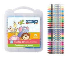 Gıpta Çantalı 36'lı Yağlı Pastel Boya