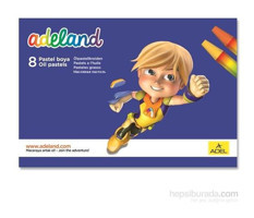 Adeland 8'li Yağlı Pastel Boya