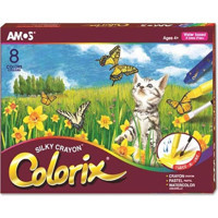 Amos Colorix Aquarell 8'li Kalem Pastel Boya