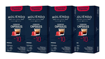 Moliendo Finest Coffee No:10 40'lı Espresso Kapsül Kahve