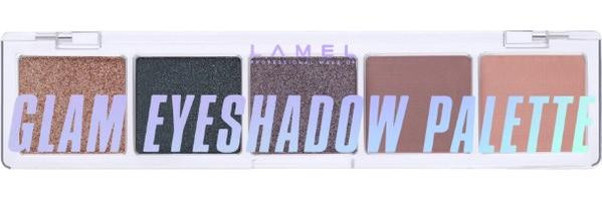 Lamel Cosmetics Glam Eyeshadow Zengin Pigmentli 401 Toz Mat-Sedefli Far Paleti
