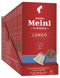 Julius Meinl Classico 100'lü Lungo Kapsül Kahve
