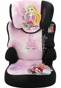 Disney Princess Isofixli Dönen 15-36 kg Oto Koltuğu Pembe-Siyah