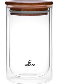 Karaca Marle Silindir Cam Saklama Kabı 650 ml