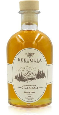 Beetolia Ilgaz Organik Süzme Bal Balı 360 gr