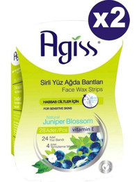 Agiss Hassas Ciltler 28 Adet Kadın Yüz Ağda Bandı
