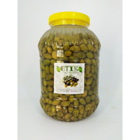 Etik Yerli Ürünler Tuzlu Salamura Çizik Yeşil Zeytin Bidon 5 kg