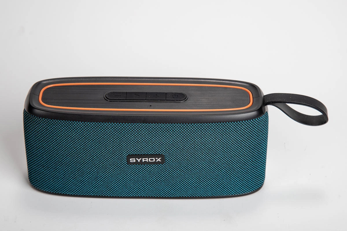 Syrox S36 10 W Radyolu Mavi Bluetooth Hoparlör