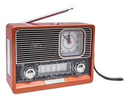 Everton RT-330 5 W Radyolu Kahverengi Bluetooth Hoparlör