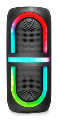 Kimiso QS-3636 10 W Radyolu Işıklı Siyah Bluetooth Hoparlör