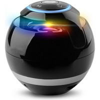T&G A18 3 W Radyolu Işıklı Siyah Bluetooth Hoparlör