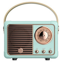 Tz Retro 5 W Radyolu Mavi Bluetooth Hoparlör