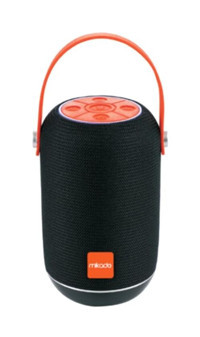 Mikado MD-BT609 5 W Işıklı Siyah Bluetooth Hoparlör