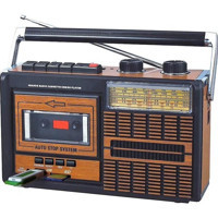 Polygold PG-4410 Radyolu Kahverengi Bluetooth Hoparlör