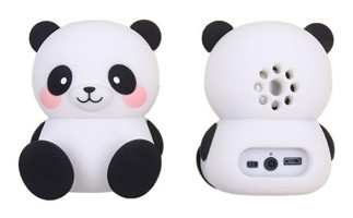 Hemobllo Panda 3 W Beyaz-Siyah Bluetooth Hoparlör