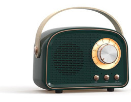Love Home Retro 5 W Yeşil Bluetooth Hoparlör
