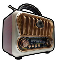 MN6 NS-09 5 W Radyolu Gri Bluetooth Hoparlör