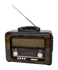 Everton RT-811 5 W Radyolu Kahverengi Bluetooth Hoparlör