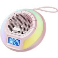 Tribit AquaEase 5 W Işıklı Pembe Bluetooth Hoparlör