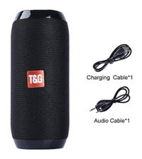 T&G TG112 5 W Radyolu Siyah Bluetooth Hoparlör