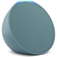 Amazon Echo Pop Işıklı Mavi Bluetooth Hoparlör