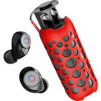 Jingyi 20 W Kırmızı-Siyah Bluetooth Hoparlör