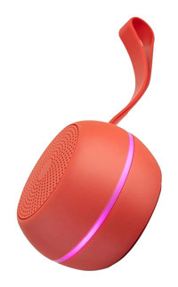 Tfixol Mini 5 W Işıklı Kırmızı Bluetooth Hoparlör