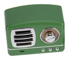 Uonlytech Vintage 5 W Radyolu Gri Bluetooth Hoparlör