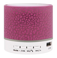 First Dairesel 3 W Mor Bluetooth Hoparlör