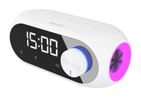 Mikado MD-W7 5 W Işıklı Beyaz Bluetooth Hoparlör